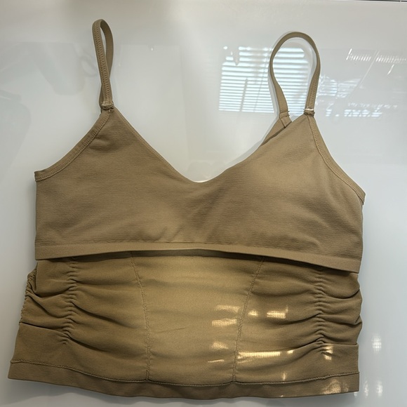 Free People Movement Good Karma Ruched Crop Tank M/L - Picture 5 of 11